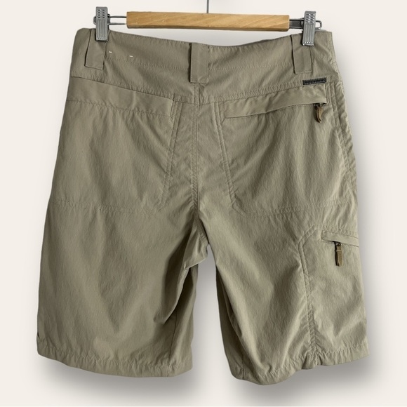 Royal Robbins Shorts Hiking Nylon Tan Sz 30/10 - Picture 3 of 17